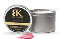 Lavender Scented Massage Oil Candle