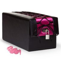 Hide & Chic Satin Toy Box