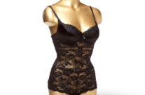 Black Lace Teddy