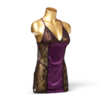 Purple & Black Baby Doll
